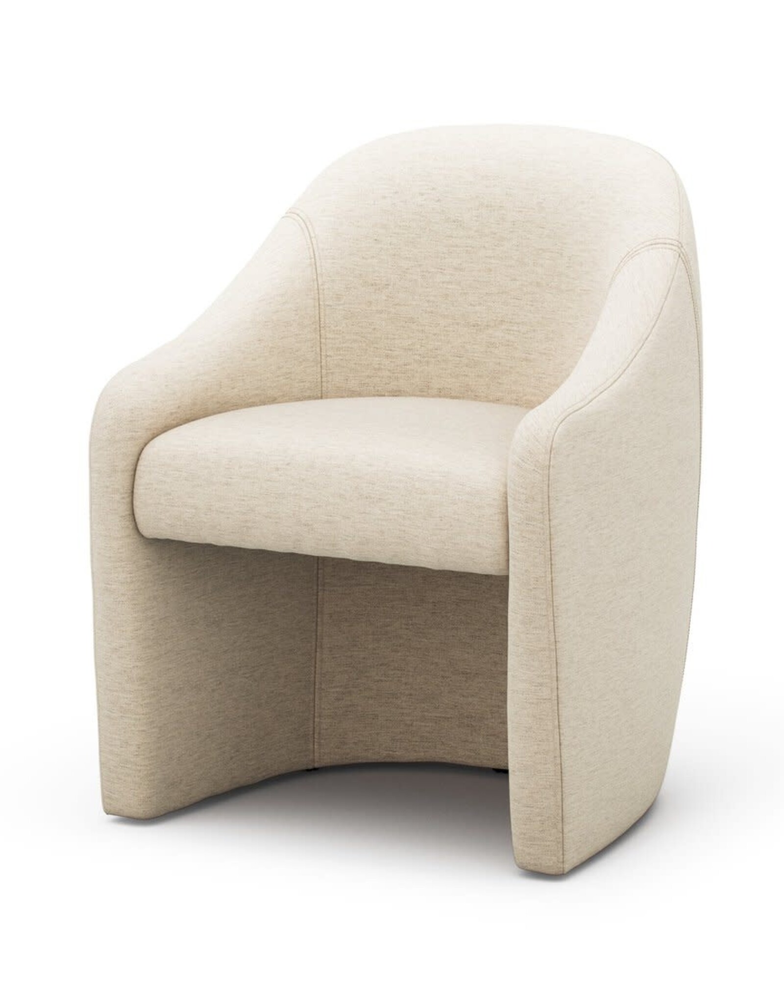 Levi Dining Chair, Crypton Nomad Snow