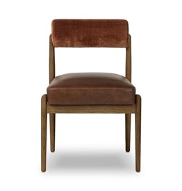 Jazelle Dining Chair, Havana Brown