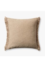 Magnolia Home by Joanna Gaines × Loloi Jett Beige Pillow - 22x22"