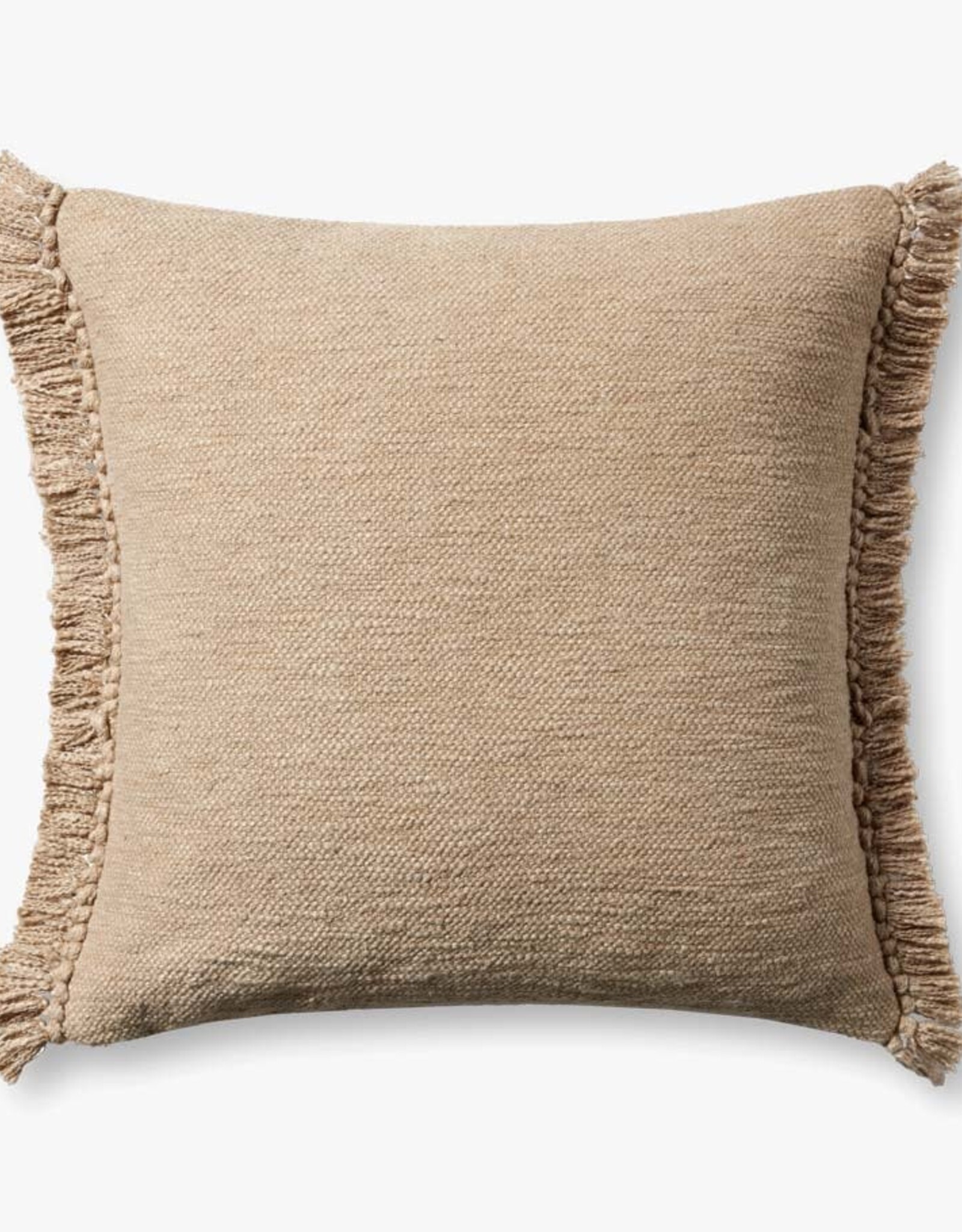 Magnolia Home by Joanna Gaines × Loloi Jett Beige Pillow - 22x22"