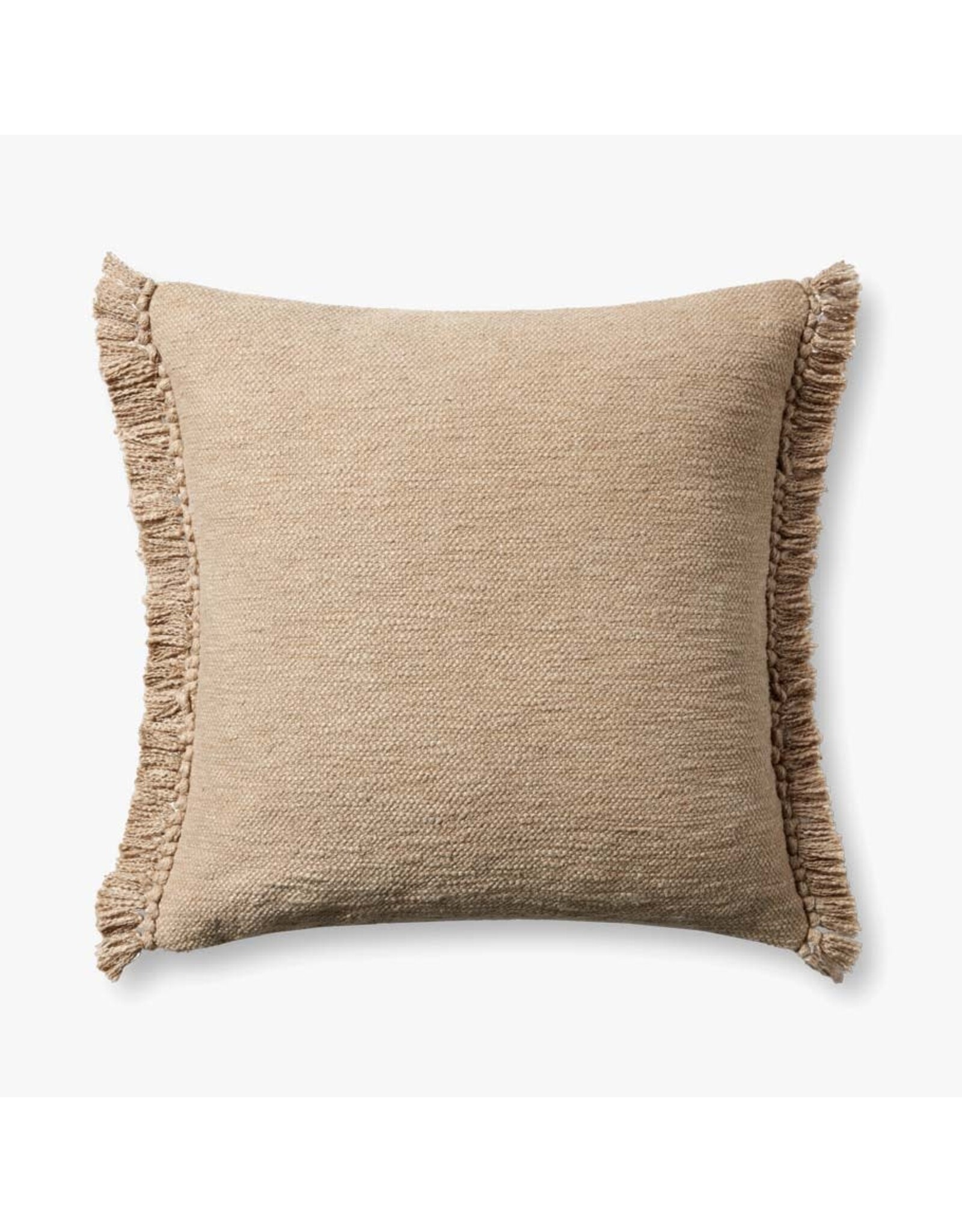Magnolia Home by Joanna Gaines × Loloi Jett Beige Pillow - 22x22"