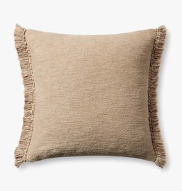 Magnolia Home by Joanna Gaines × Loloi Jett Beige Pillow - 22x22"