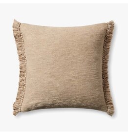 Magnolia Home by Joanna Gaines × Loloi Jett Beige Pillow - 22x22"