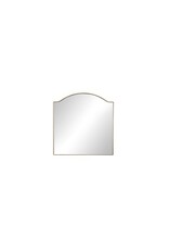 Jacques Mirror in Antique Brass