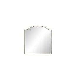 Jacques Mirror in Antique Brass