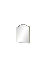 Jacques Mirror in Antique Brass