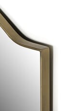 Jacques Mirror in Antique Brass