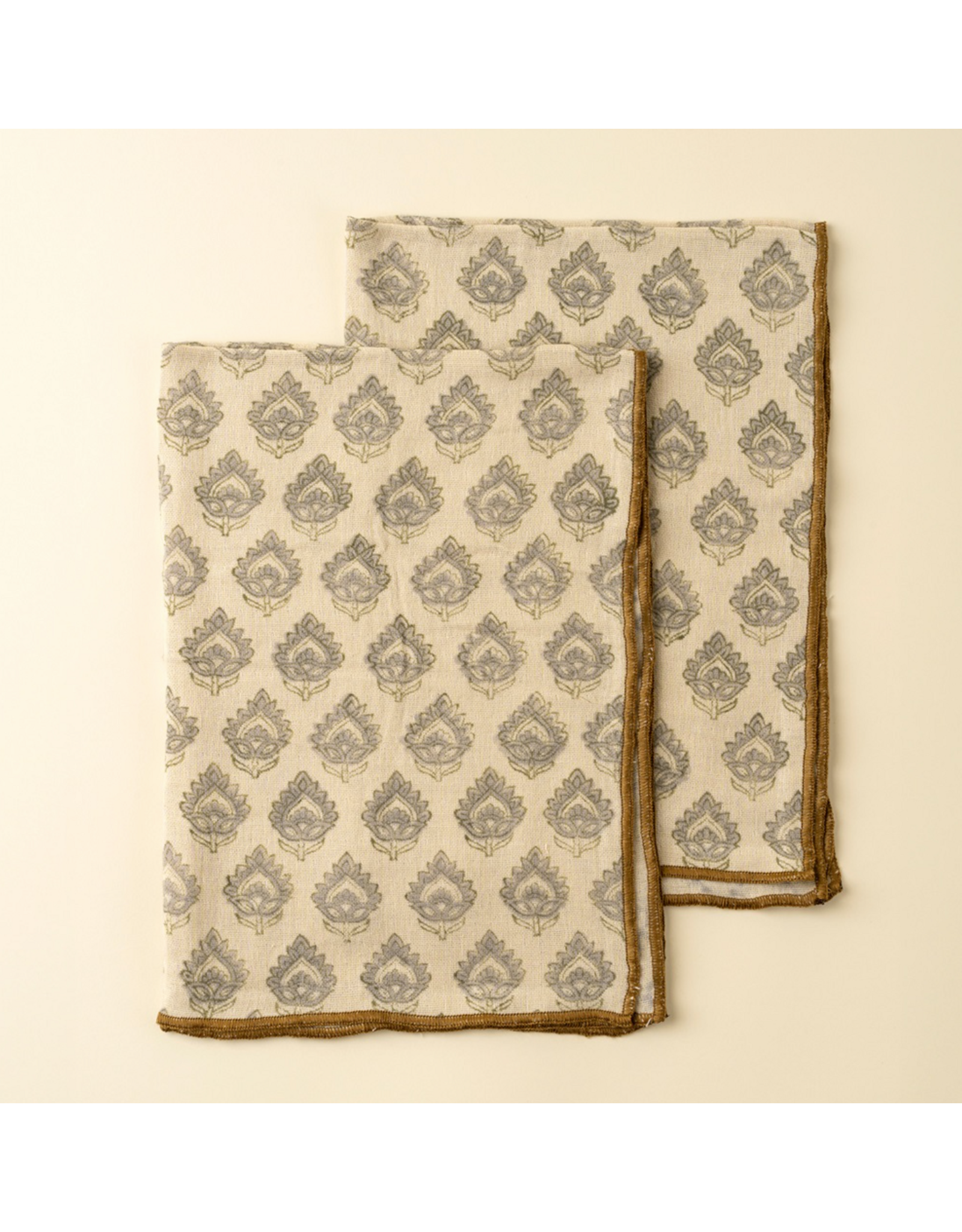 Ritika Block Print Tea Towels S/2