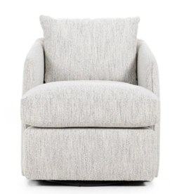 Whittaker Swivel Chair in Merino Cotton