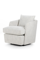 Whittaker Swivel Chair in Merino Cotton
