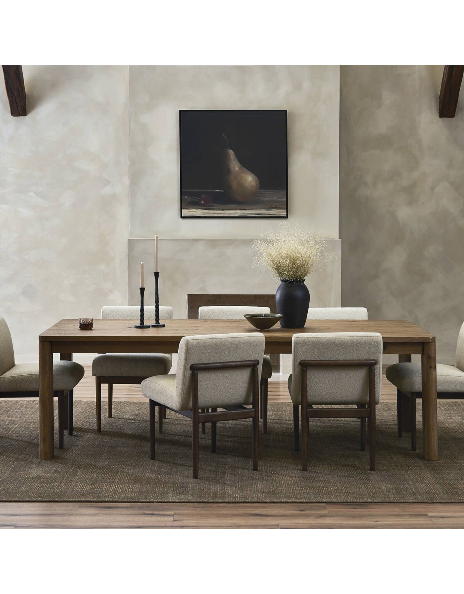 Noeline Double Extension Dining Table
