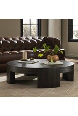 Sheffield Coffee Table, Small - Charcoal Oak Veneer