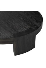 Sheffield Coffee Table, Small - Charcoal Oak Veneer