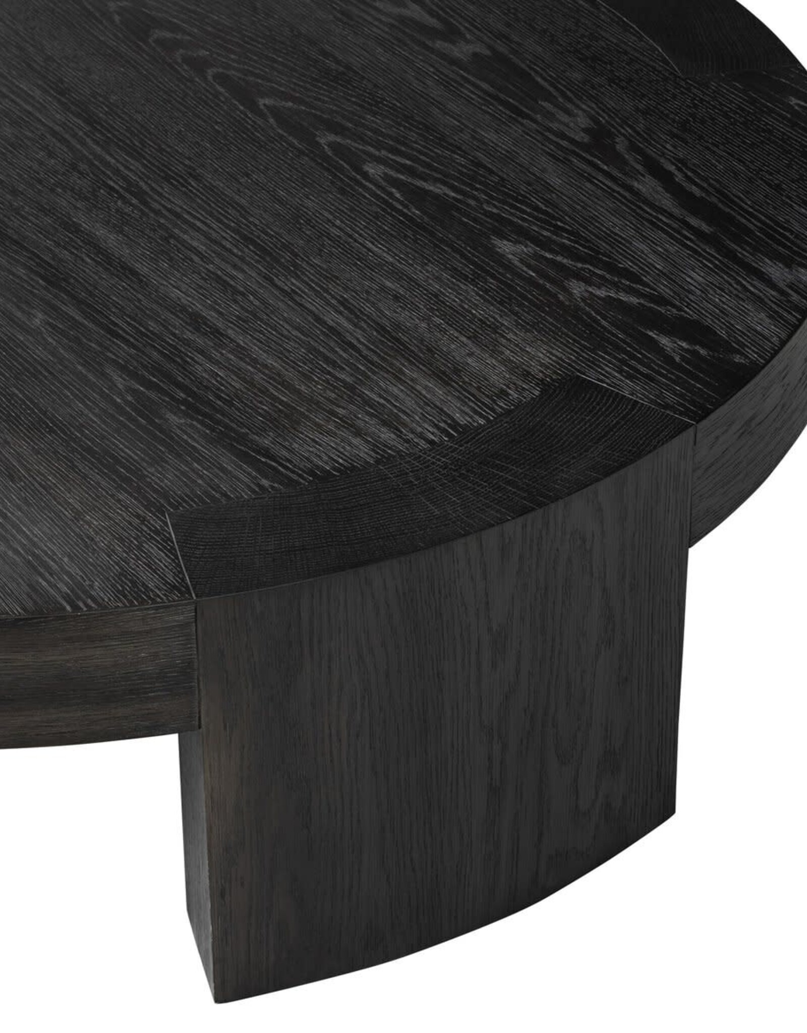 Sheffield Coffee Table, Small - Charcoal Oak Veneer