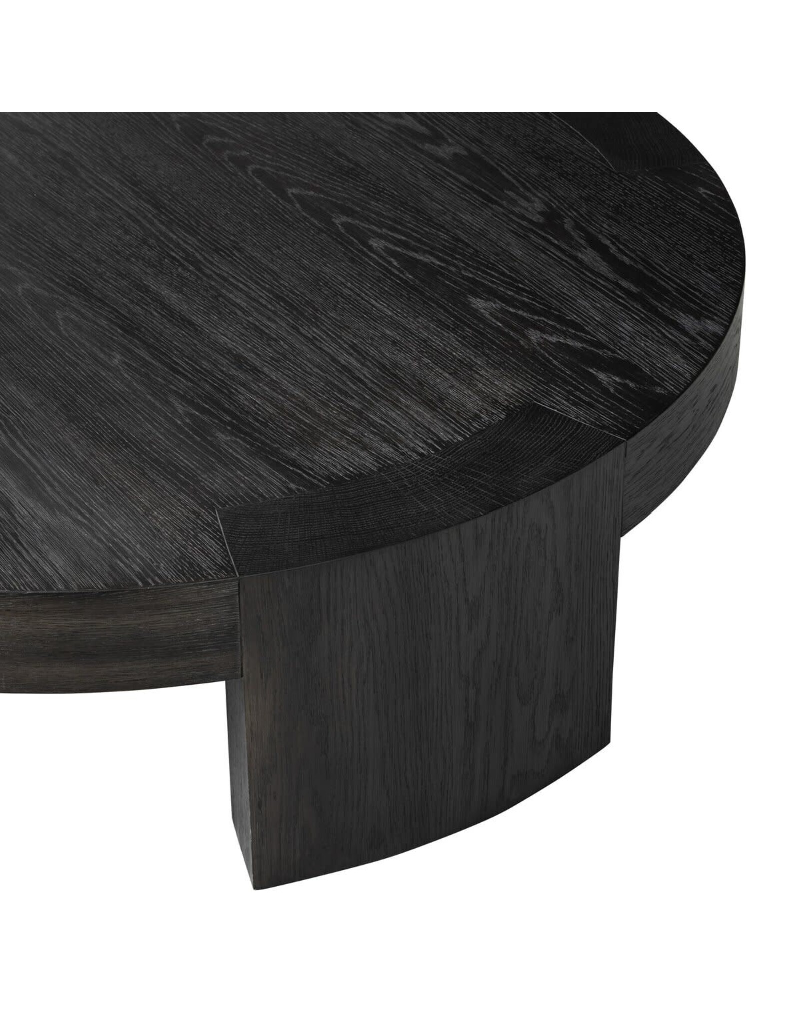 Sheffield Coffee Table,  Large - Charcoal Oak Veneer