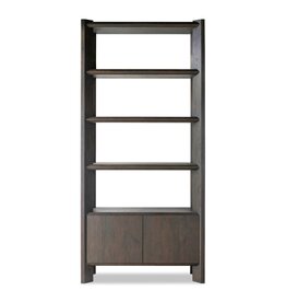 Orwin Bookshelf in Smoked Black Oak