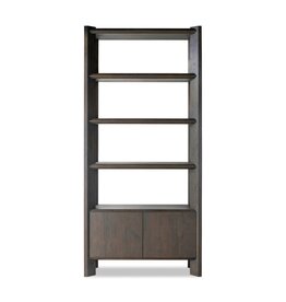 Orwin Bookshelf in Smoked Black Oak