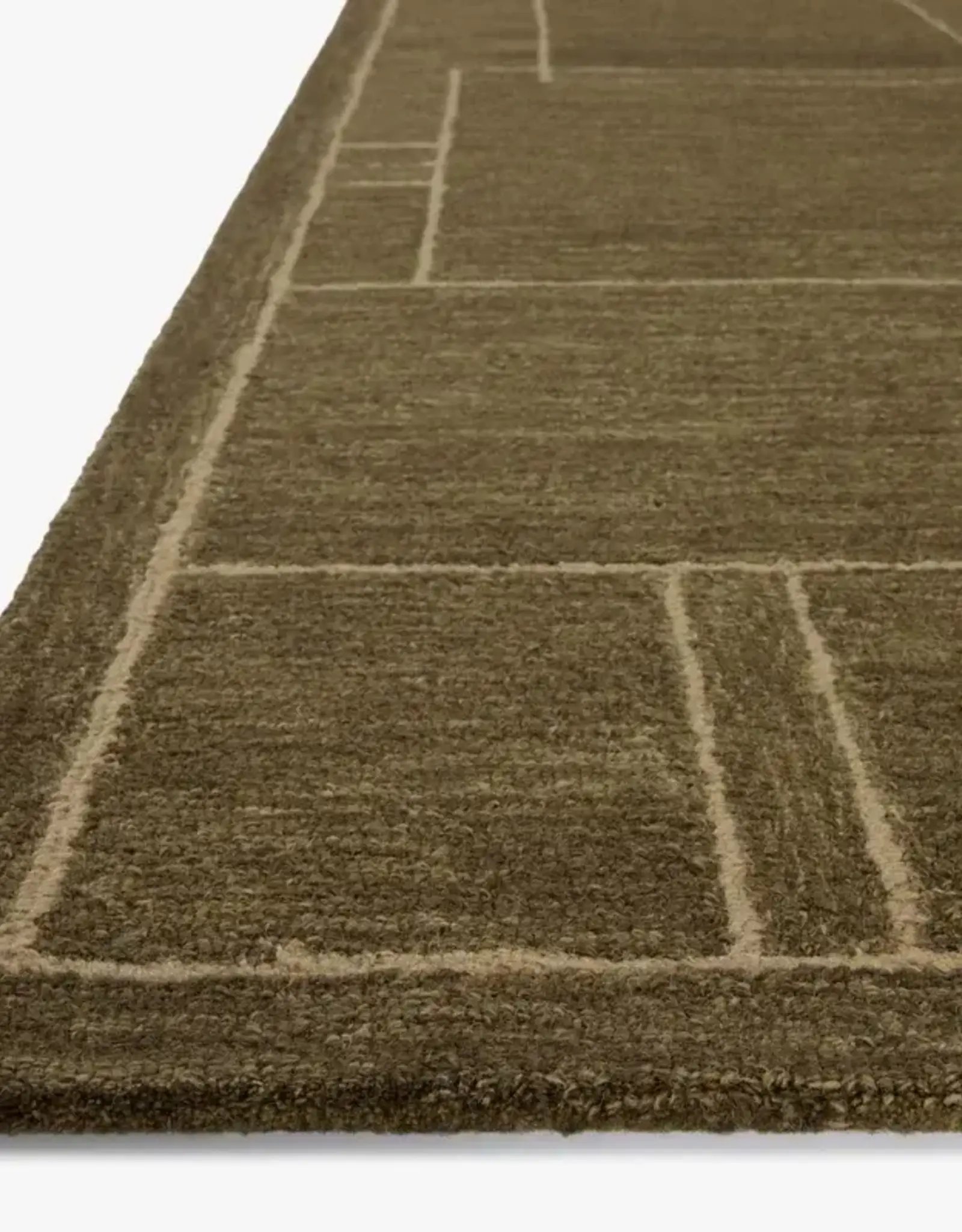 Barrow Rug BAR-01 Olive / Natural