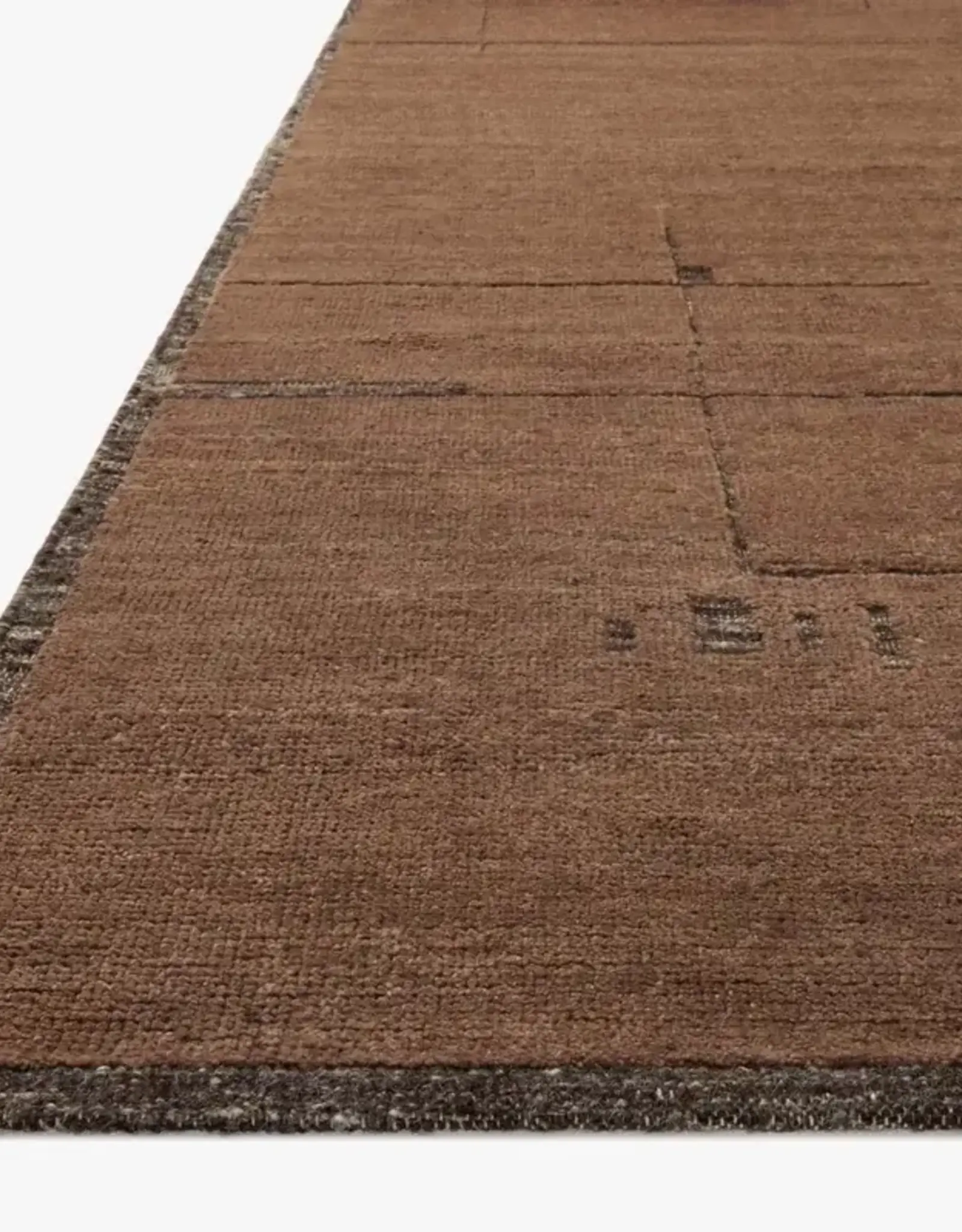 Beckham Rug BEC-05 Charcoal/Brown