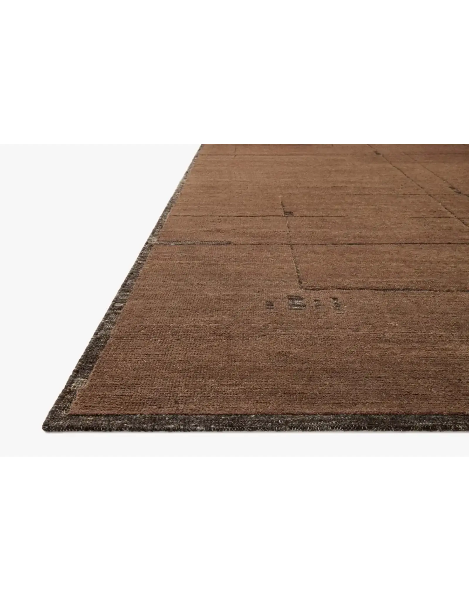 Beckham Rug BEC-05 Charcoal/Brown
