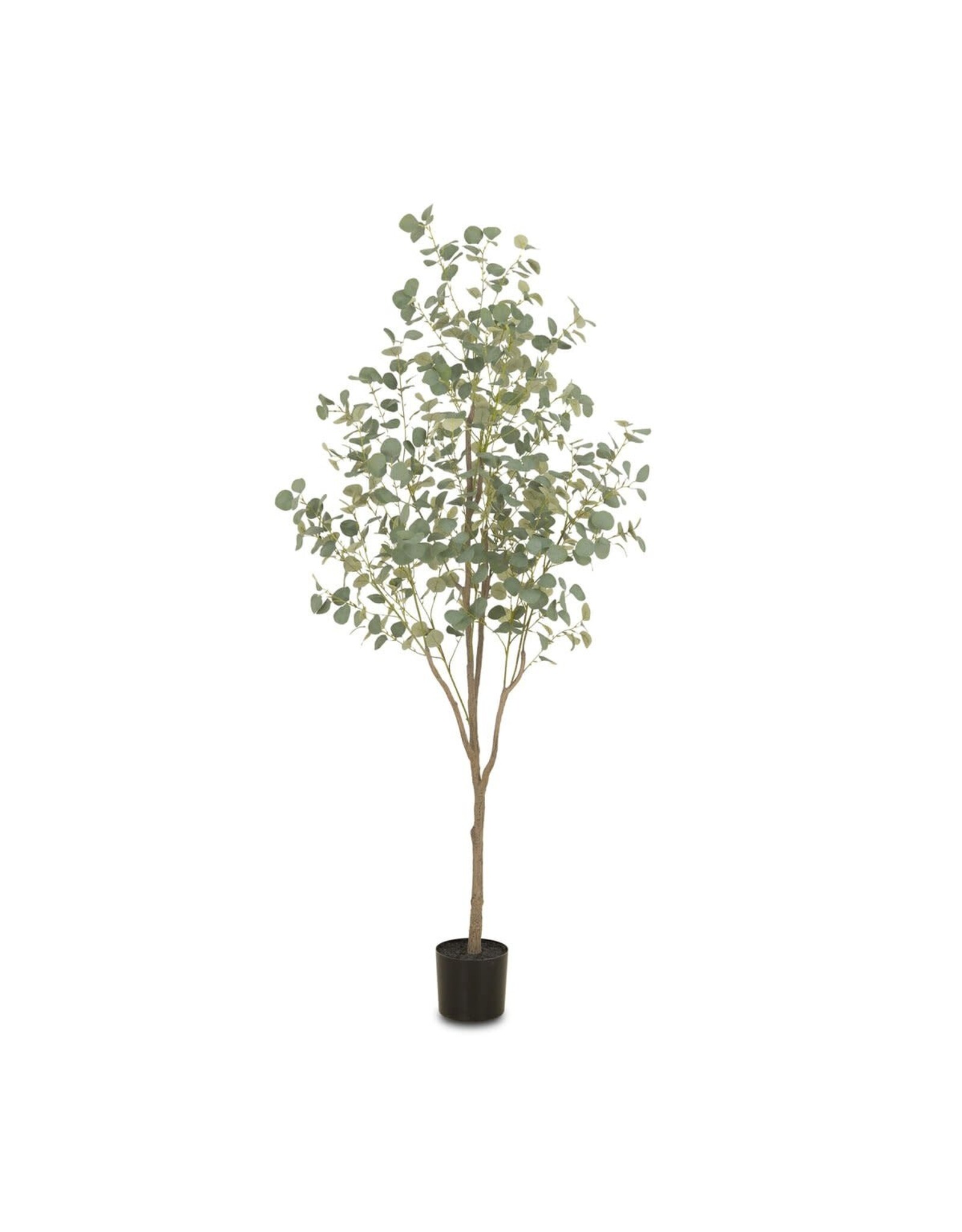 Faux Eucalyptus Tree 7'