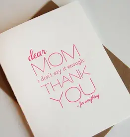 Mom Thanks Card
