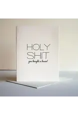 Holy Shit House Card