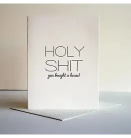 Holy Shit House Card