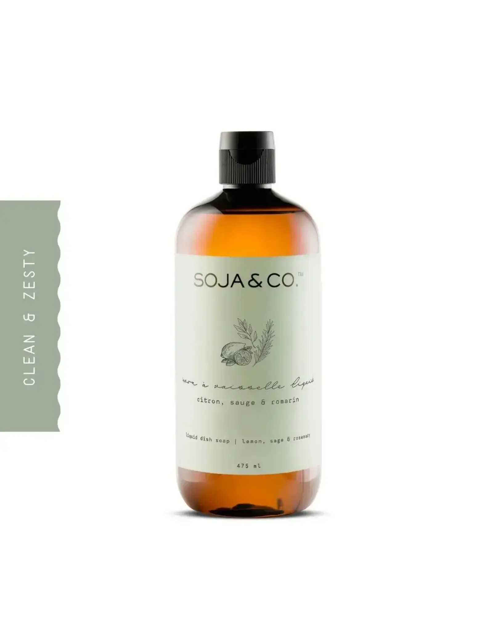 Liquid Dish Soap | Lemon, Sage & Rosemary