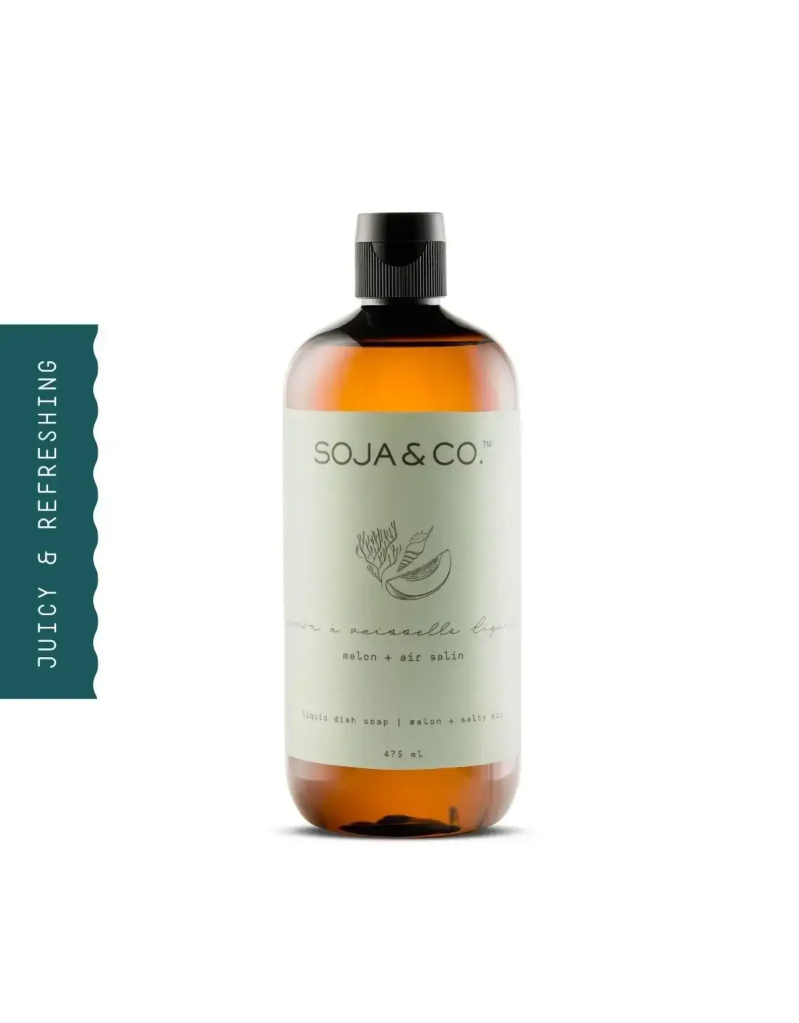 Liquid Dish Soap | Melon + Salty Air