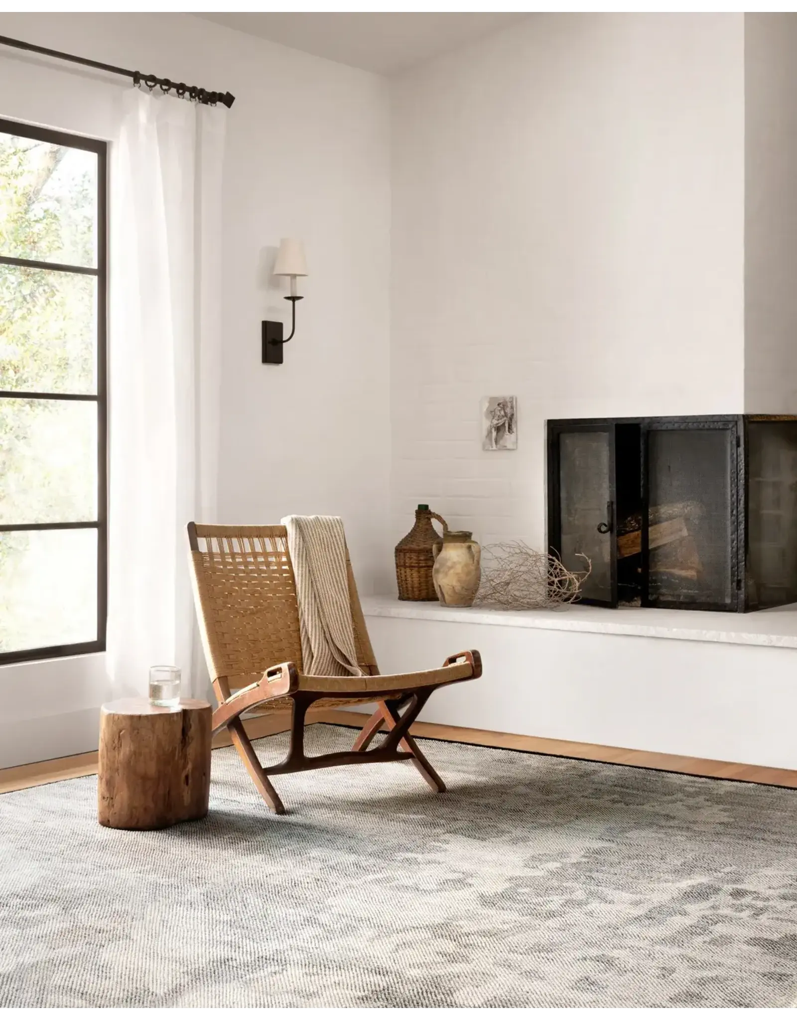 Sumi Rug SUM-02 Neutral / Black