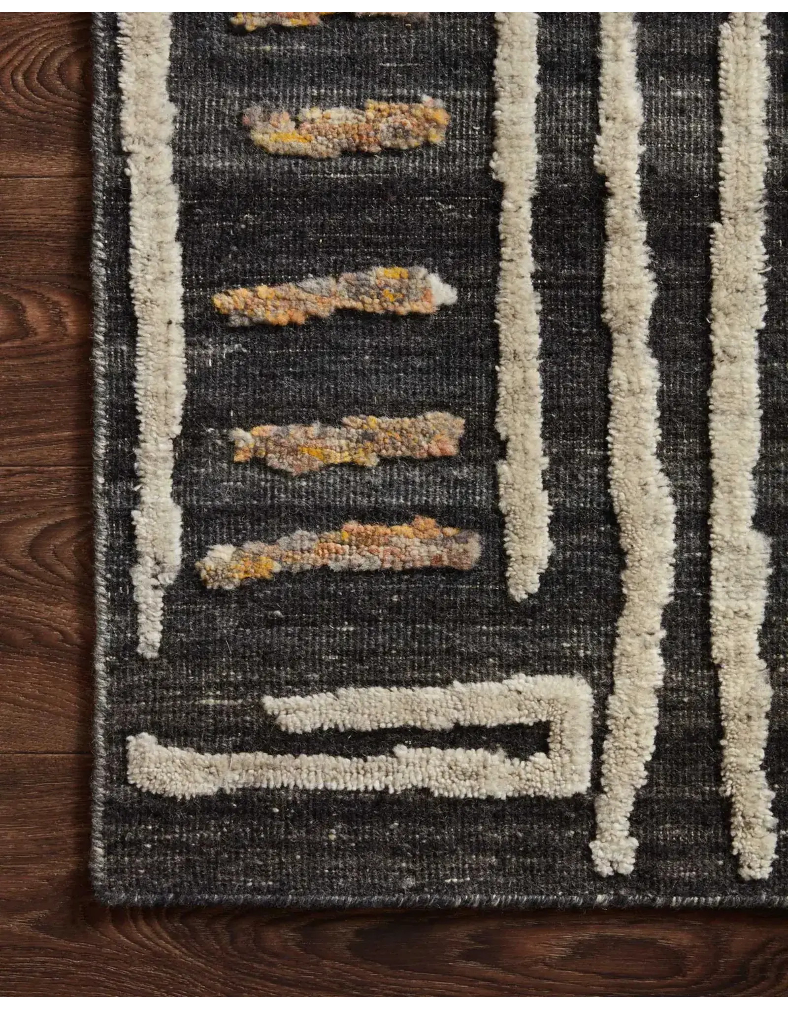 Naomi Rug NAO-05 Charcoal / Natural