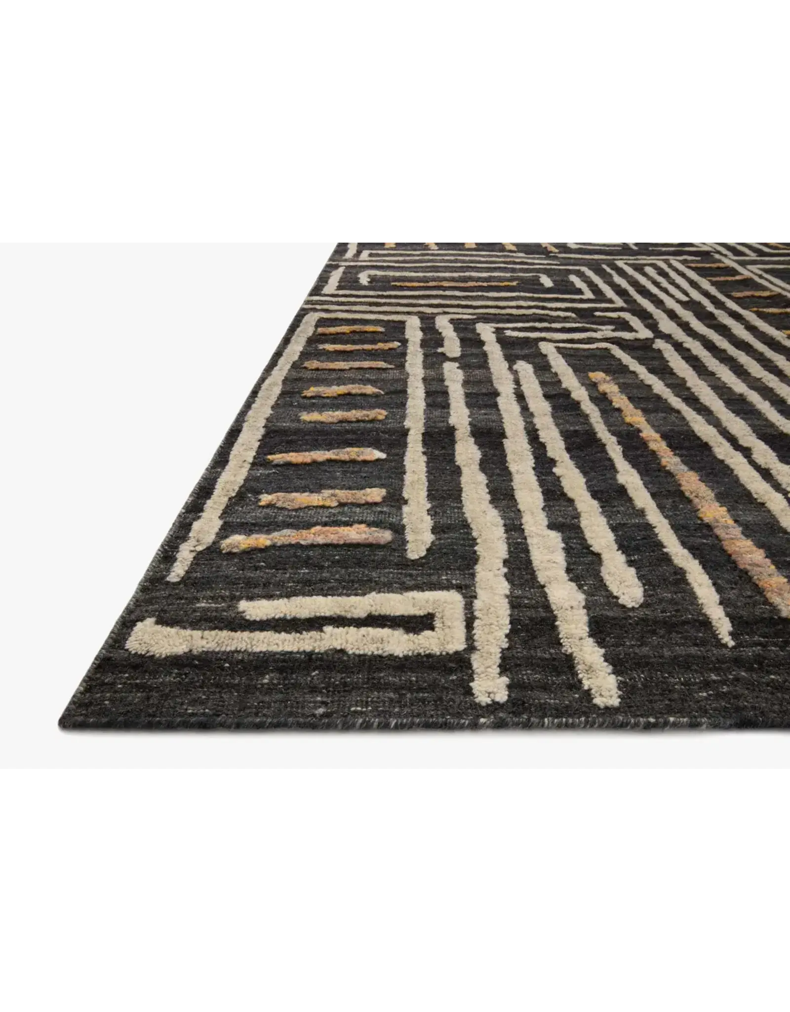 Naomi Rug NAO-05 Charcoal / Natural