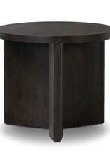 Toli End Table in Smoked Black Veneer