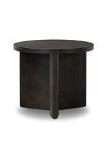 Toli End Table in Smoked Black Veneer