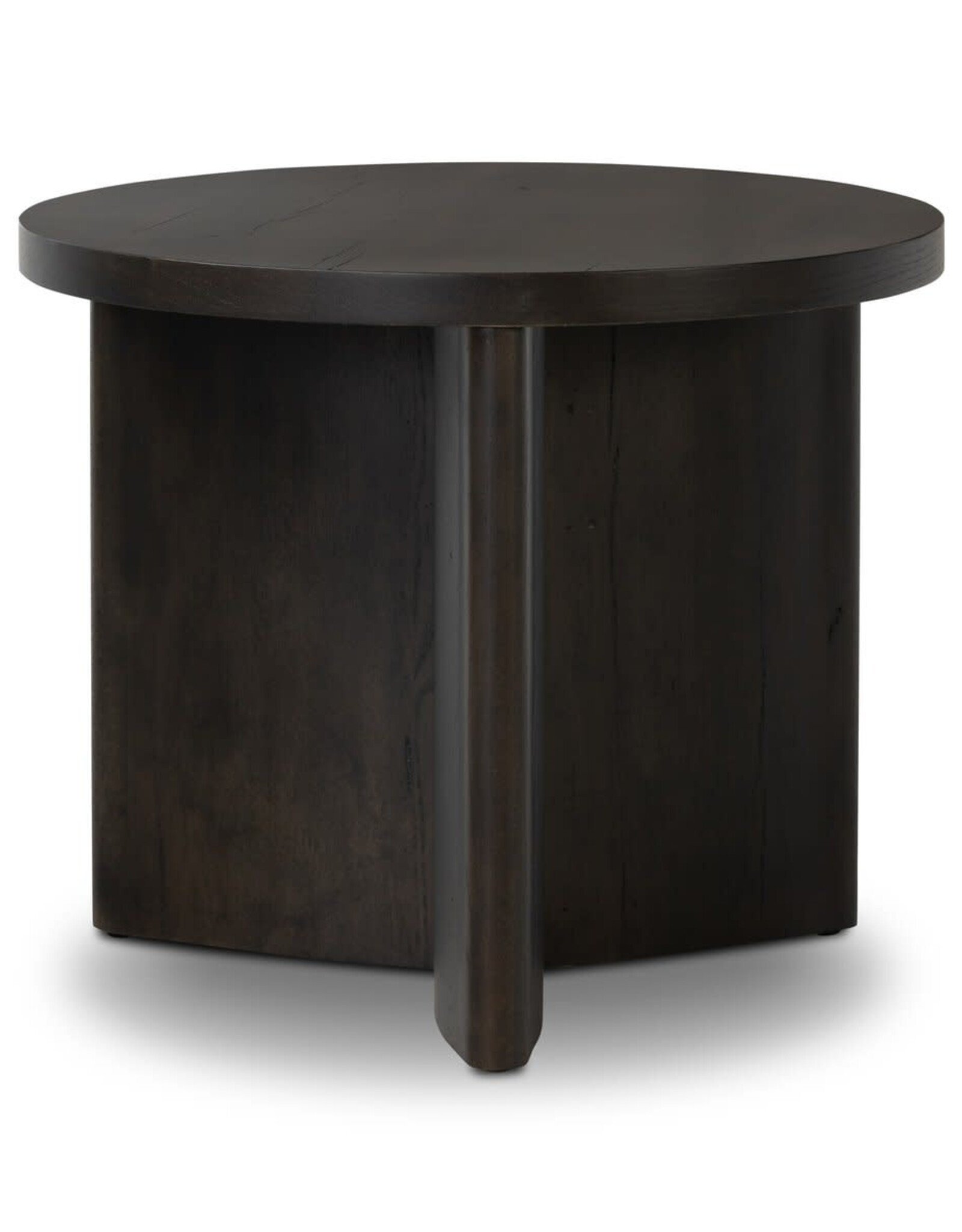 Toli End Table in Smoked Black Veneer