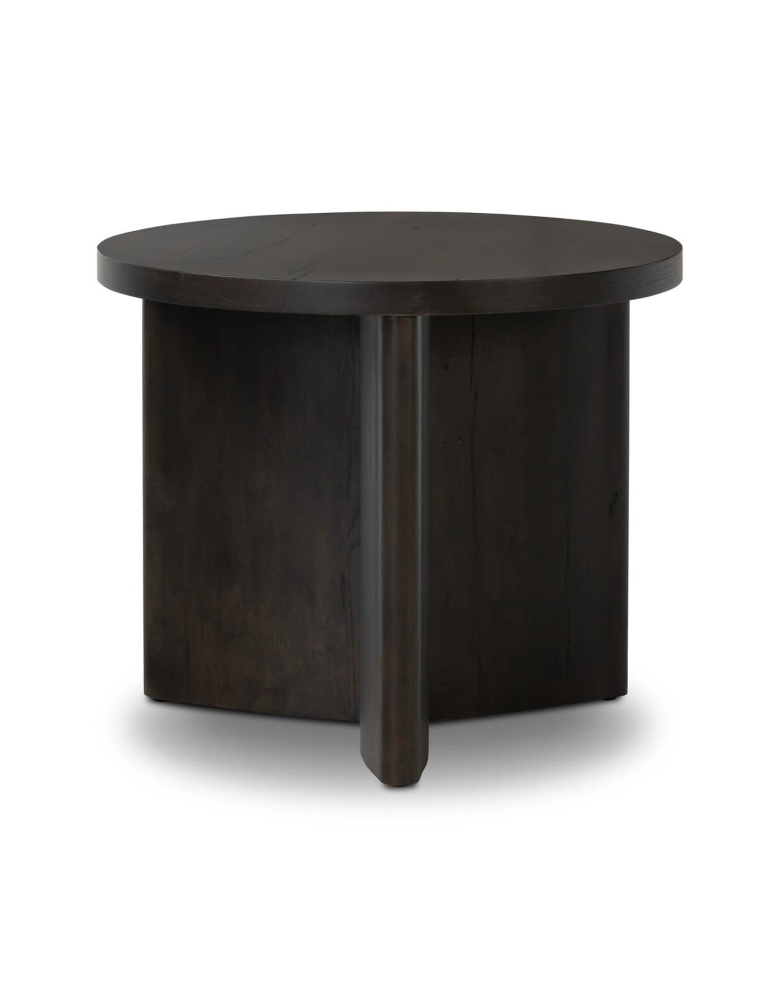 Toli End Table in Smoked Black Veneer