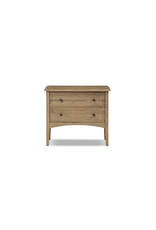 Maggie Nightstand in Aged Smoked Oak Resawn