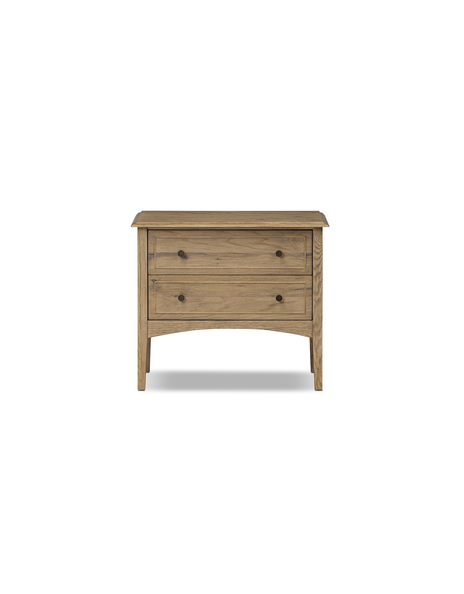 Maggie Nightstand in Aged Smoked Oak Resawn