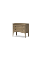 Maggie Nightstand in Aged Smoked Oak Resawn