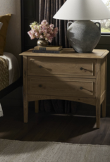 Maggie Nightstand in Aged Smoked Oak Resawn