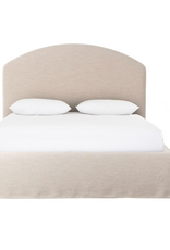 Oasley Slipcover King Bed inSavoy Parchment