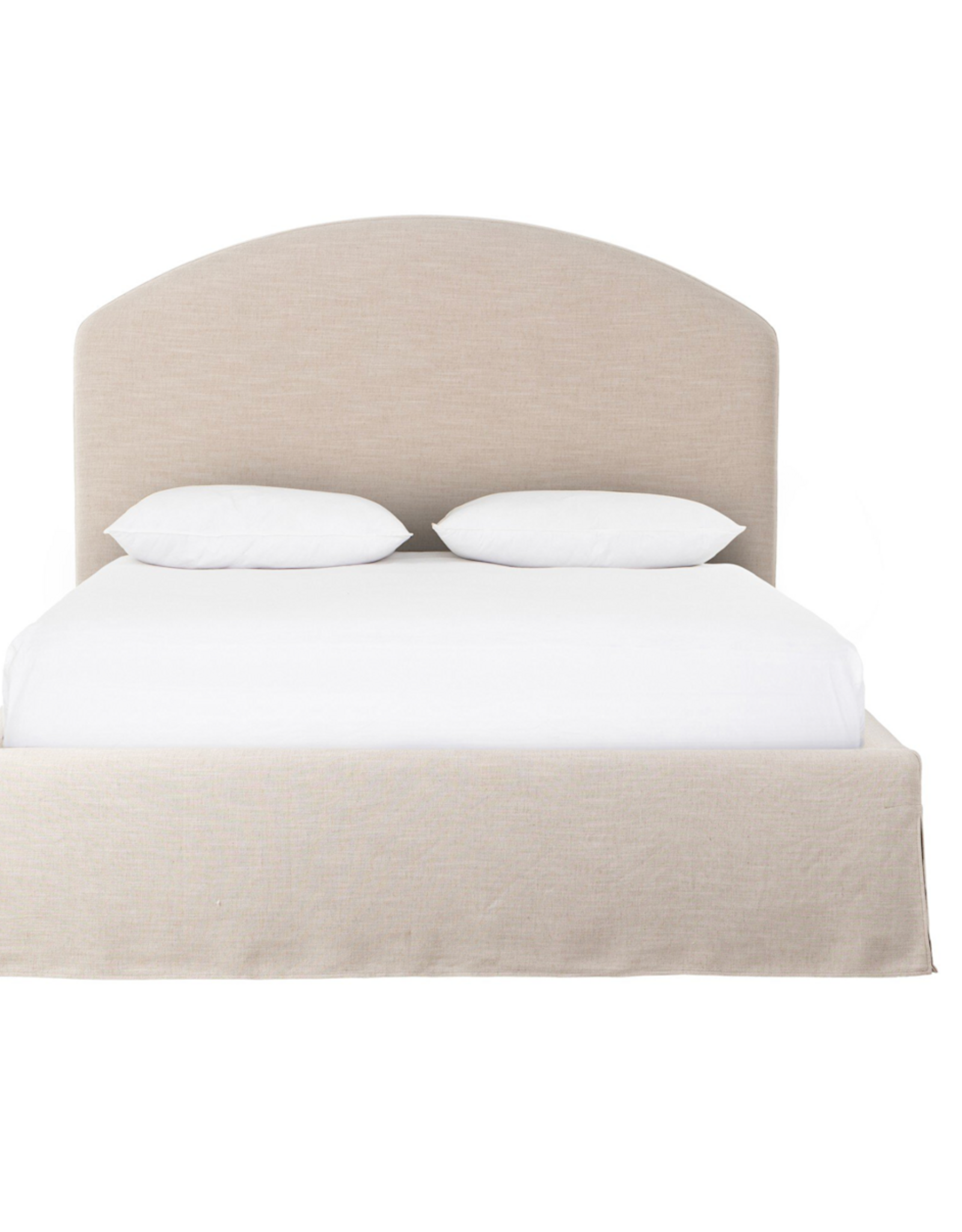 Oasley Slipcover King Bed inSavoy Parchment