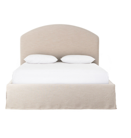 Oasley Slipcover King Bed in Savoy Parchment