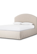 Oasley Slipcover King Bed inSavoy Parchment