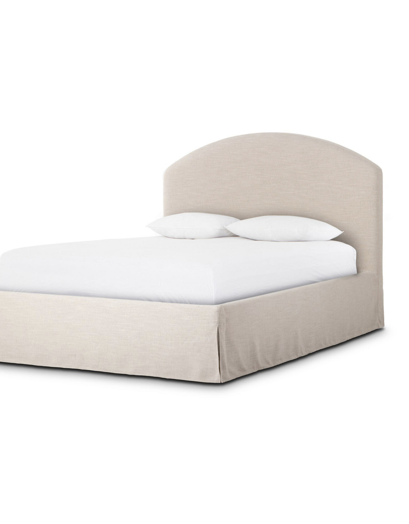 Oasley Slipcover King Bed inSavoy Parchment