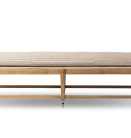Eleanor Accent Bench in Rodin Sand
