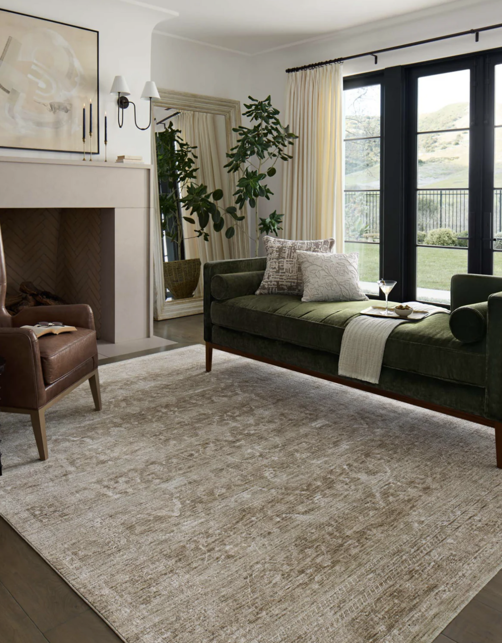 Tabitha Rug TAI-02 Sage / Ivory
