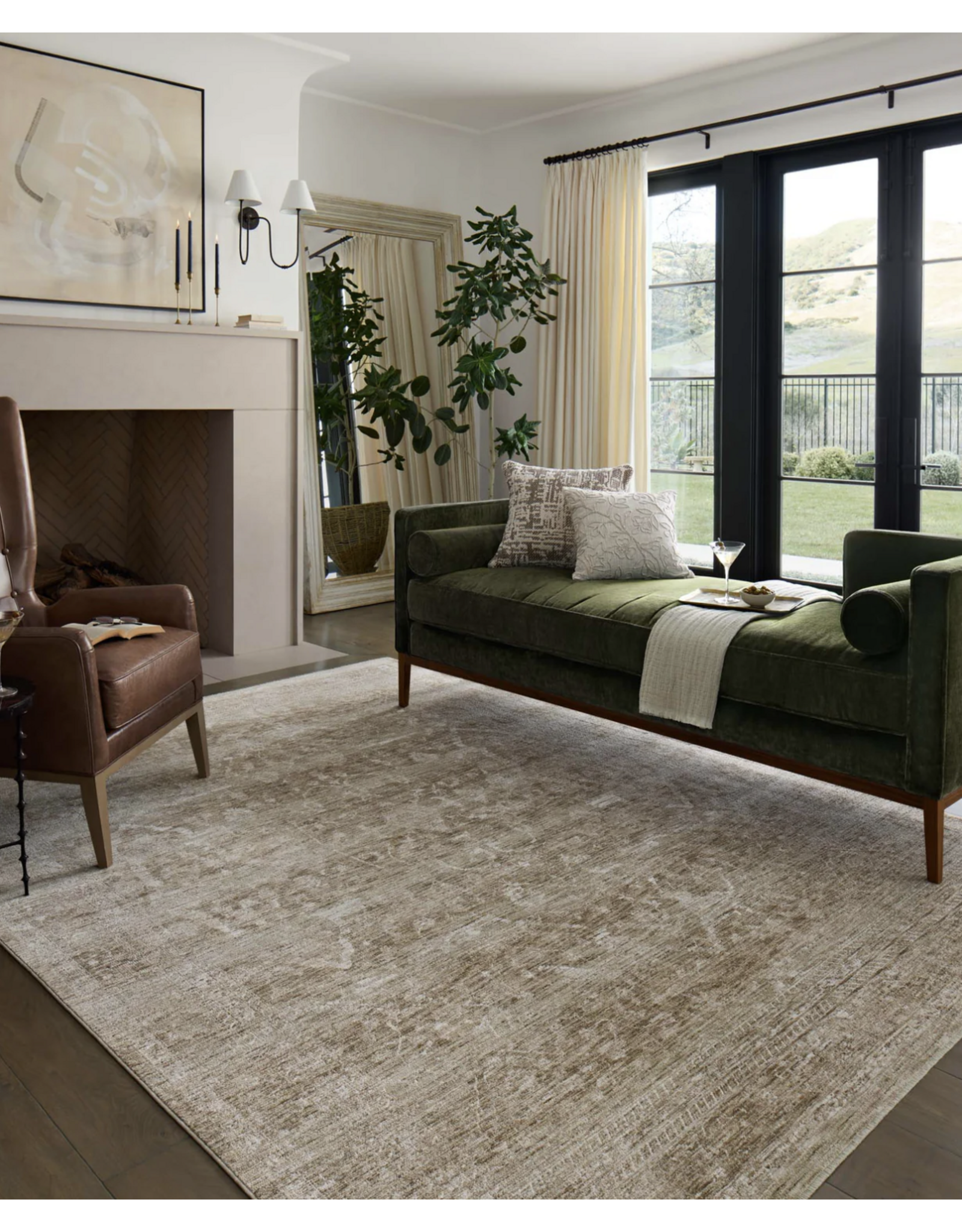Tabitha Rug TAI-02 Sage / Ivory