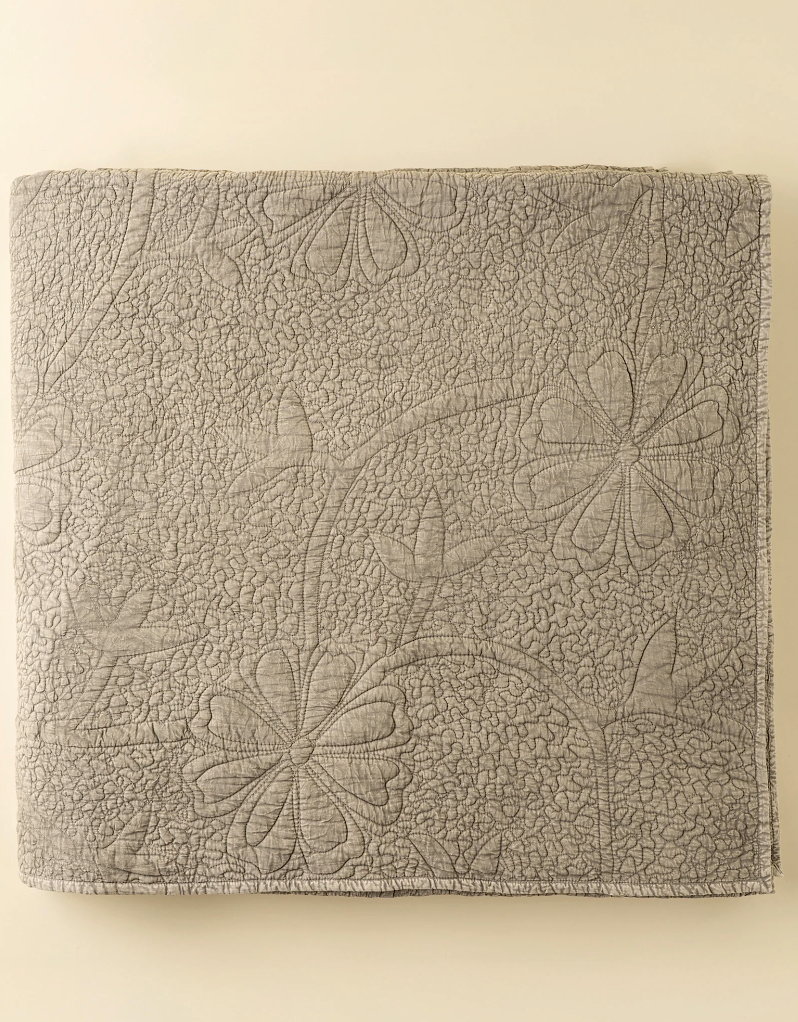 Palladio Quilted Bed Blanket, Stone